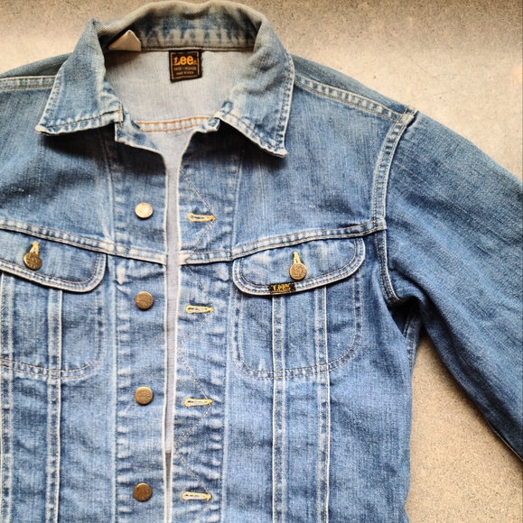Vintage Lee Denim Jean Jacket - Picture 3 of 5